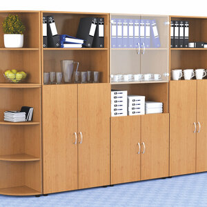 DRIVE office cabinets – shelf load capacity of 30 kg