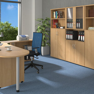 GATE office desks - oak