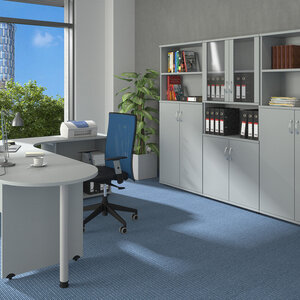 GATE office desks - grey