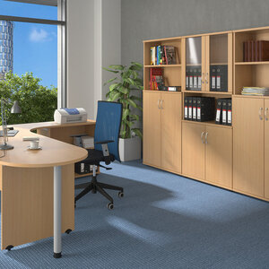 GATE office desks - beech