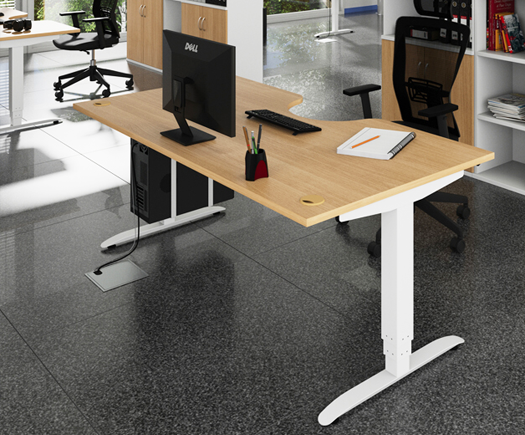 Height adjustable desks