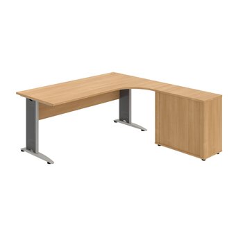 Kancelársky rohový stôl CE 1800 HR L