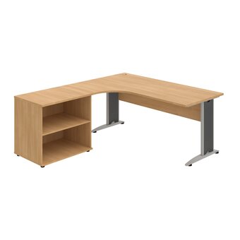 Kancelársky rohový stôl CE 1800 60 H P