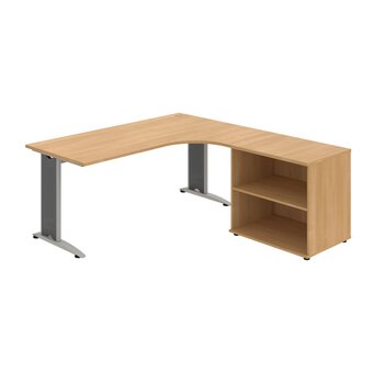 Kancelársky stôl FE 1800 60 H L