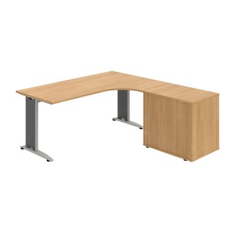 Kancelársky stôl FE 1800 60 HR L